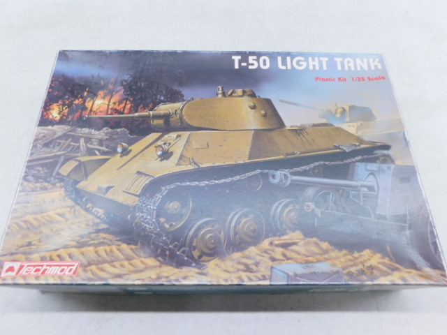 ★月0247 テクモッド Techmod T-50 LIGHT TANK 戦車 1/35 未組立 プラモ プラモデル 12404261