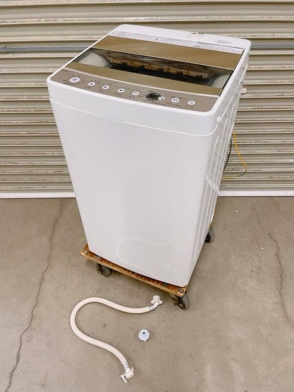 中古 Haier ハイアール 全自動洗濯機 JW-C55D 2020年製 洗濯機 単身 一人暮らしに 施設 学校 店舗 引取歓迎 茨城県 0313あわ3 H 220