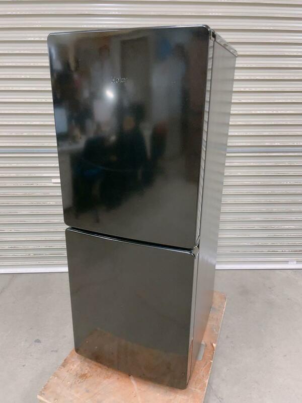 中古 Haier ハイアール ノンフロン冷凍冷蔵庫 2023年製 JR-NF148CK 2ドア 冷蔵庫 単身 一人暮らしに 引取歓迎 茨城県 0528み13 H 260