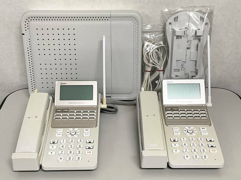NTT αB1 B1-AME 主装置・電話機2台セット CCL付