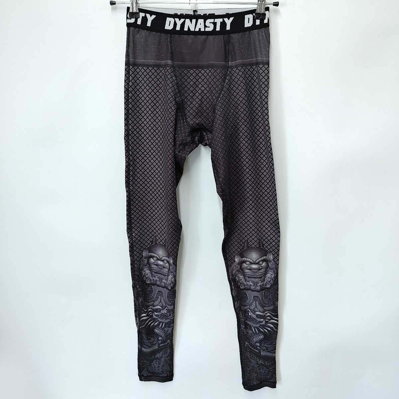 【中古・未使用品】ダイナスティー ロングスパッツ S メンズ DYNASTY ブラジリアン柔術 柔道 総合格闘技 BJJ MMA