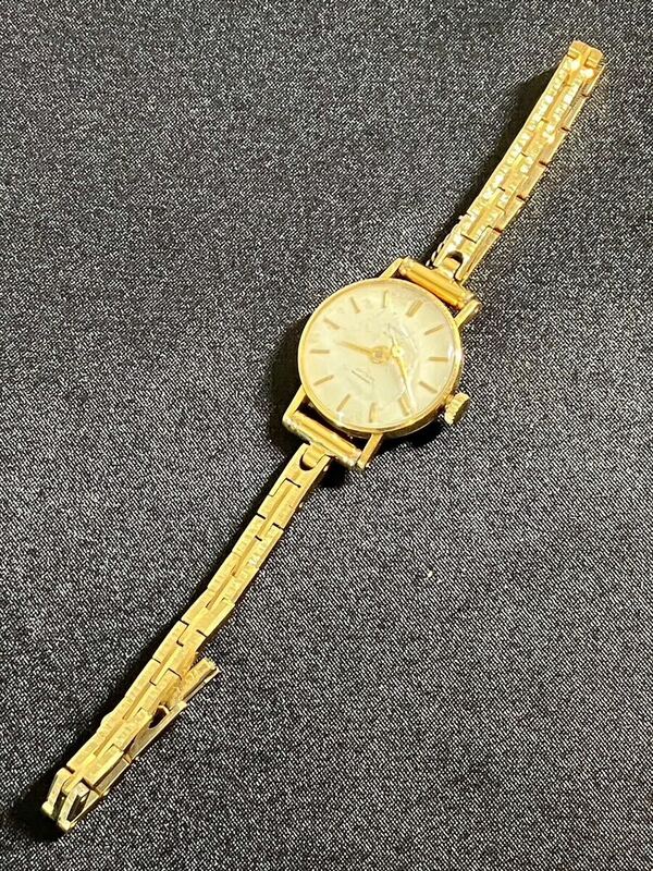 A/1012 CITIZEN シチズン K18 750 19石 パラショック ポピー 腕時計