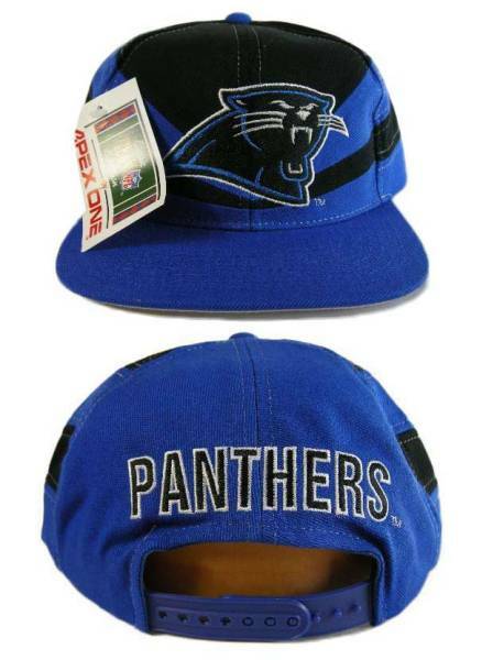 NFL カロライナ パンサーズ VINTAGE 90s VINTAGE デッドストック ヴィンテージ スナップバック キャップ SNAPBACK CAP ウェッサイ