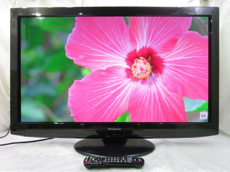 ☆Panasonic パナソニック VIERA 42V型 ハイビジョンプラズマテレビ HDD内蔵(500GB) TH-P42R2 2010年製 リモコン付き 直接引取OK w5811