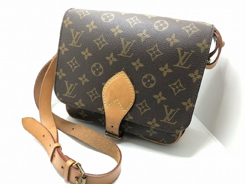 キングラム[05]LOUIS VUITTON[ルイ・ヴィトン]モノグラム カルトシエール★使用感少/ビス取れ★M51253 ショルダーバッグ【送料無料】0167