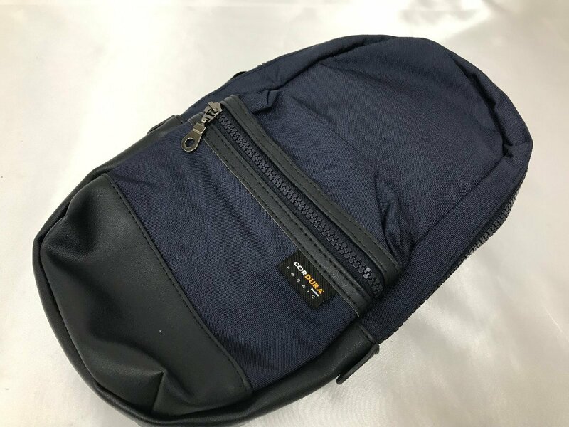 キングラム[12] CORDURA コーデュラ ボディバッグ 紺 ダークブルー メンズ N09-05004 011@K34 ★送料無料★