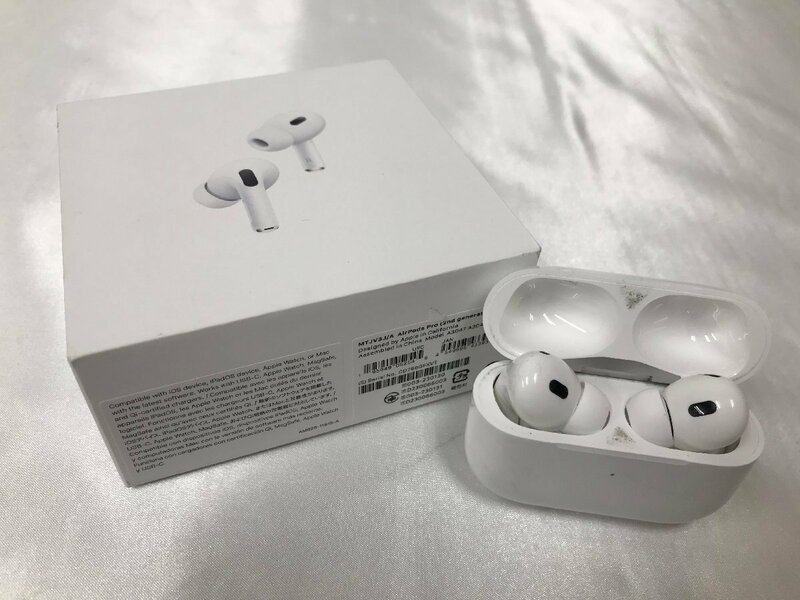 キングラム[12] Airpods pro 第二世代 エアポッズ Apple A2968 イヤホン ワイヤレス 100＠K80 ★送料無料★