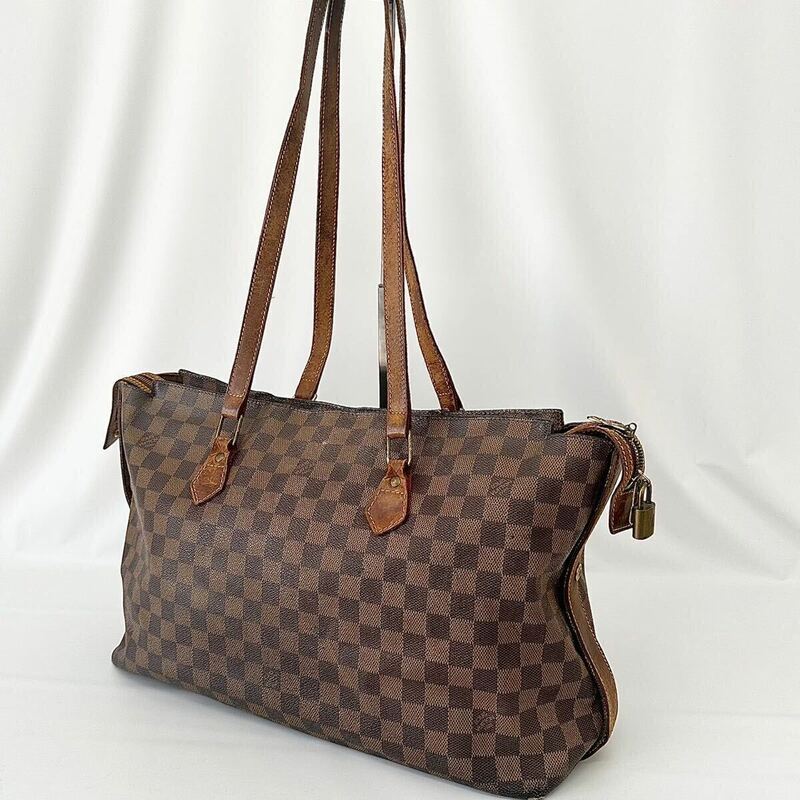 【F0418】 LOUIS VUITTON ルイヴィトン ダミエ トートバッグ ショルダーバッグ コロンビーヌ 