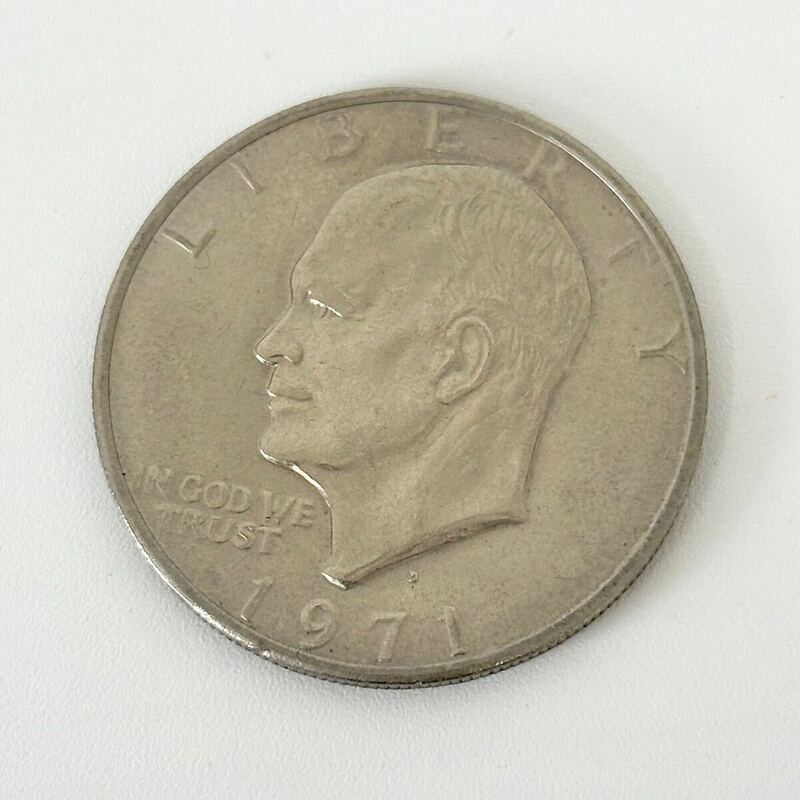 【M0509】アメリカ コイン 硬貨 古銭 1ドル硬貨 1971年 アイゼンハワー 
