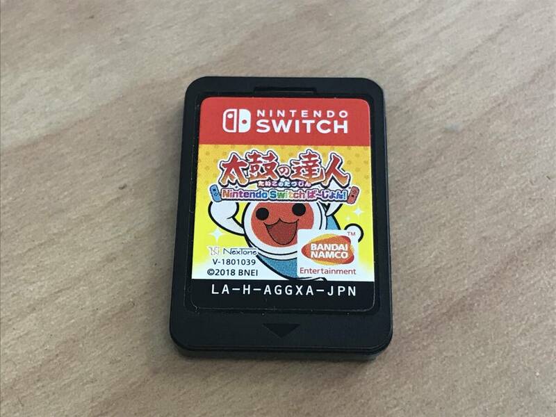 66226-7 動作確認済 Nintendo Switch 太鼓の達人 Nintendo Switchば～しょん！ ソフトのみ スイッチ カセット ニンテンドー 任天堂 ゲーム