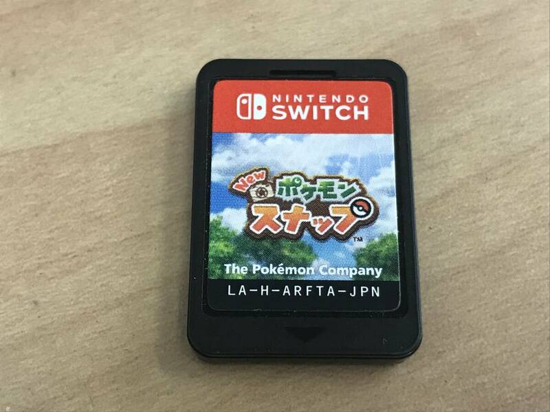 66226-12 動作確認済 Nintendo Switch New ポケモンスナップ ソフトのみ スイッチ カセット ニンテンドー 任天堂 ゲーム