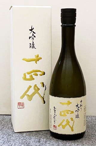 十四代 中取り大吟醸 720ml (2024年)　JUYONDAI 14代　山田錦 大吟醸　No.02