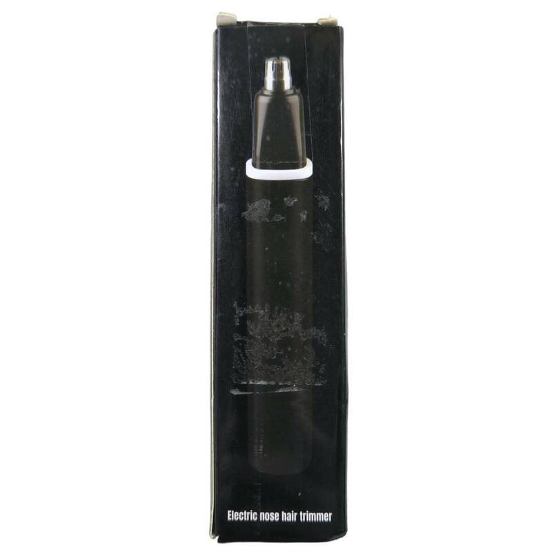 【1円オークション】鼻毛カッター トリマー USB 充電式 電動 低騒音 メンズ ブラック ARM0145