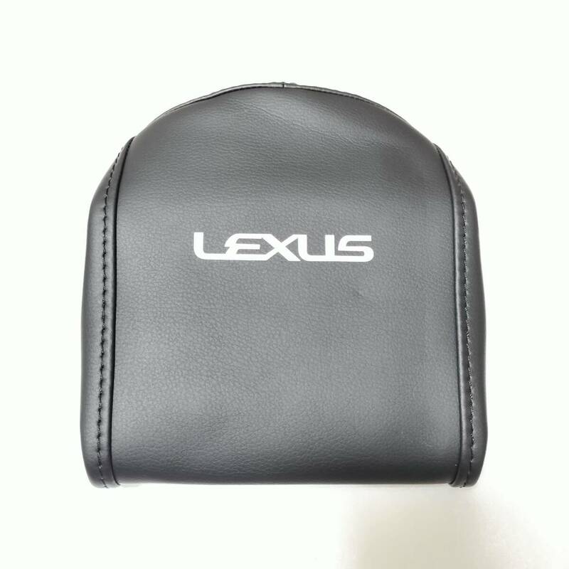 【1円オークション】 LEXUS アームレストカバー ブラック 被せ ロゴ付 レクサス トヨタ TS01B002194