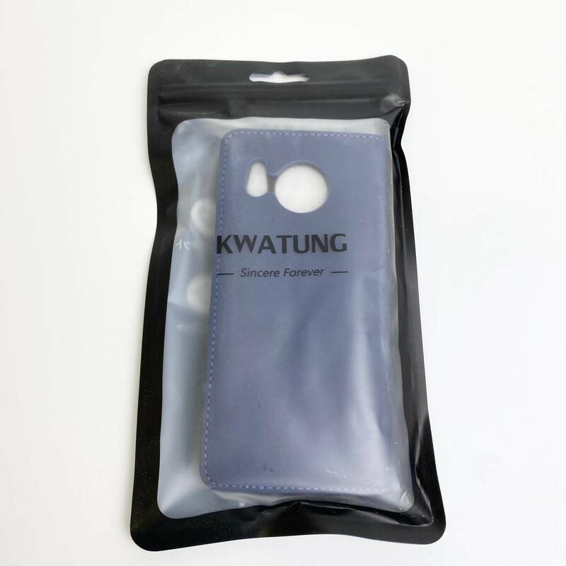 【1円オークション】 KWATUNG AQUOS Sense7(SH-53C/SHG10) スマホケース 内蔵マグネット耐衝撃 スタンド機能 全面保護 ブルー TS01B002420