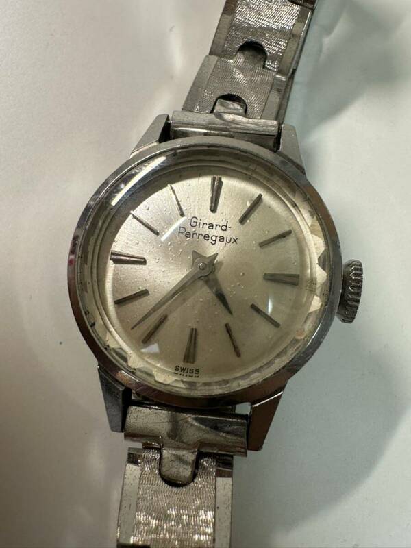 GIRARD-PERREGAUX　ジラールペルゴ 手巻き スイス製 ベルト社外品 レディース腕時計