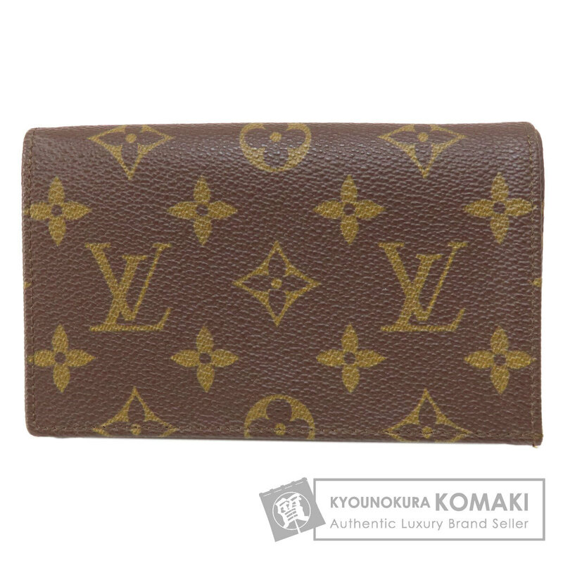 LOUIS VUITTON ルイヴィトン ポルトフォイユ・トレゾール モノグラム 二つ折り財布（小銭入れあり） モノグラムキャンバス レディース 中古