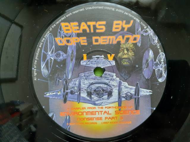 Environmental Science - Beats By Dope Demand 4 Sampler ★12” db*si 2枚目以降送料無料（同梱の場合のみ）