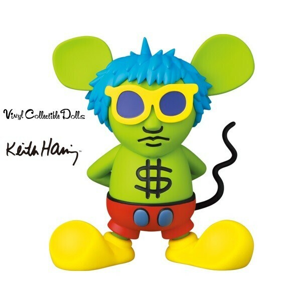 即決★VCD ANDY MOUSE【アンディ・マウス】★Keith Haring キース・ヘリング★メディコム・トイ