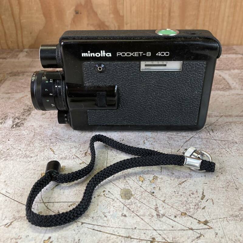 [5-499]minoruta POCKET-8 400 8mm ムービーカメラ ミノルタ 