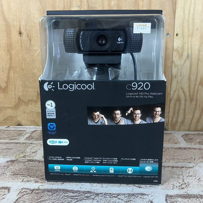 [5-528]【未使用開封品】Logicool HD Pro Webcam C920 ウェブカメラ