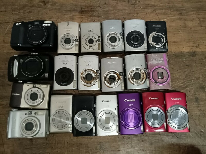 Canon デジタルカメラ まとめ 20台 デジカメ IXY630 410F 200 150 コンパクトデジタルカメラ キャノン　ジャンク