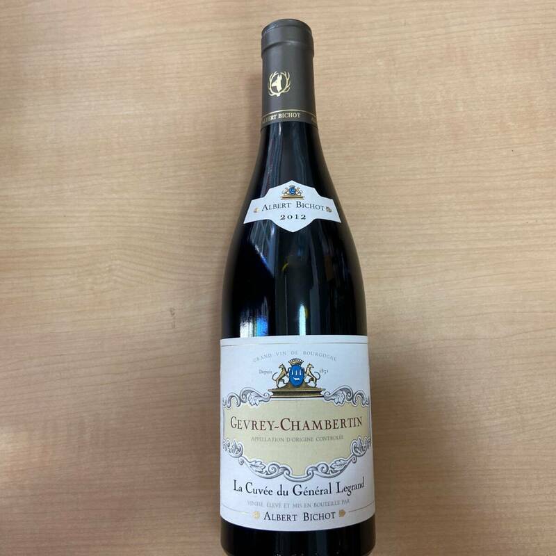 K0529 未開栓 ワイン 赤ワイン GEVREY CHAMBERTIN ジュヴレ シャンベルタン 2012年 13% 750ｍｌ