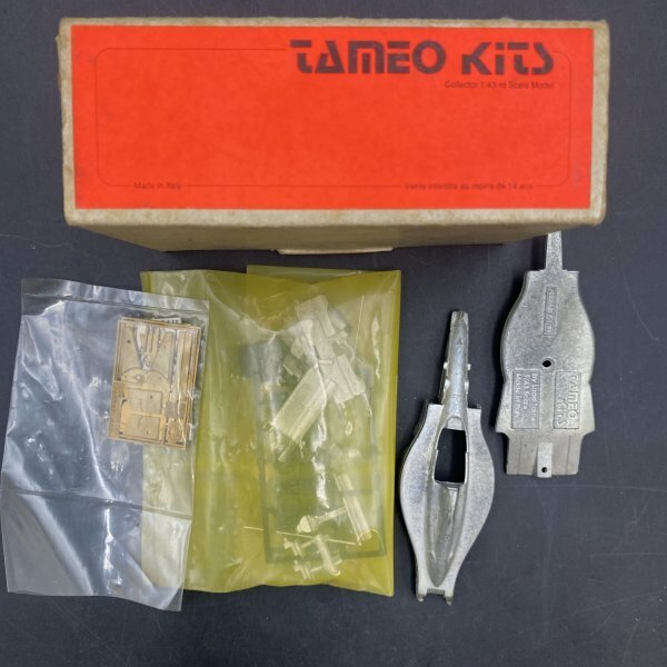G0406い26 TAMEO KITS 1/43 Ferrari 1789　G.P ANGHERIA　1989　 (tameo kits) タメオ　キット　メタルキット　プラモデル
