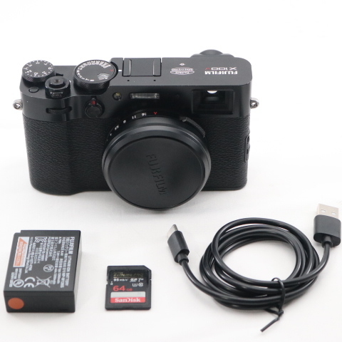 富士フイルム(FUJIFILM) デジタルカメラ X100V ブラック 