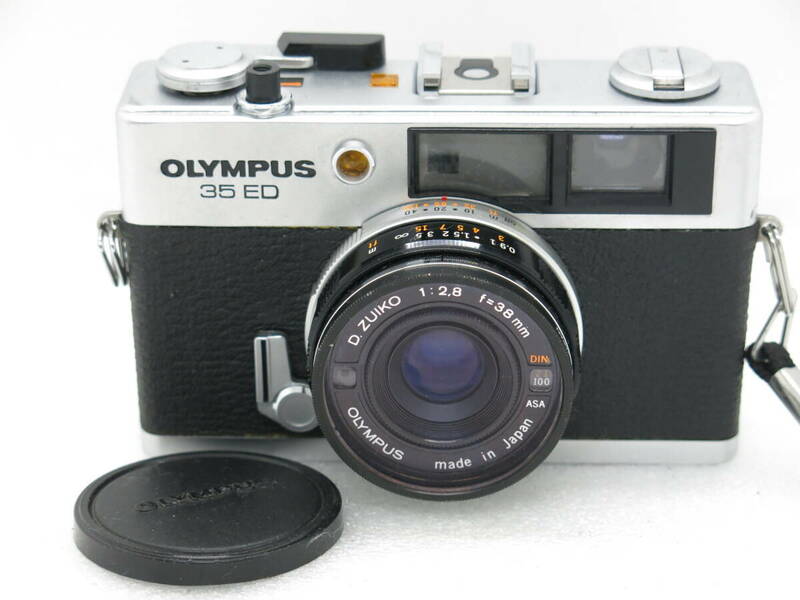 OLYMPUS 35ED フイルムカメラ　OLYMPUS D Zuiko 1:2.8 f=38mm 【ANO035】