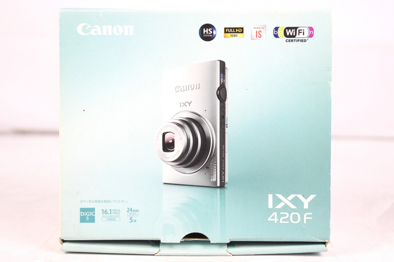 【ト福】Canon キヤノン IXY イクシー デジタルカメラ 420F ピンク デジカメ 箱・説明書付き LBZ01LLL73