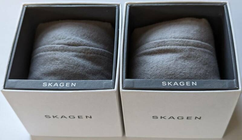 SKAGEN スカーゲン 腕時計の空箱 2個セット