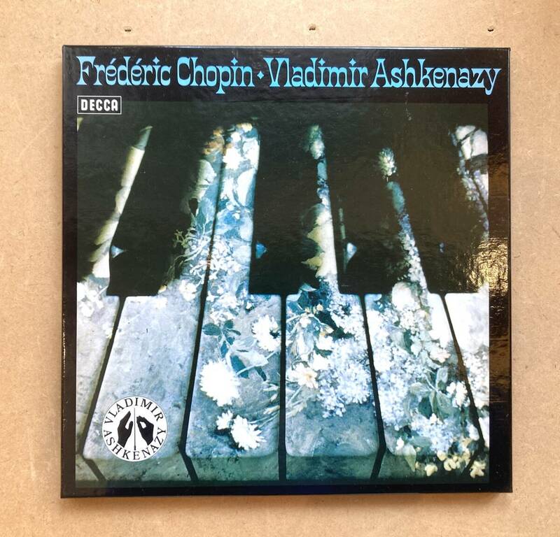 ■※経年ゆえのシミ有■Frederic Chopin, Vladimir Ashkenazy / Klavierwerke (Decca 6.35144 DX) 2LP BOX 1976 Germany EX-~EX 