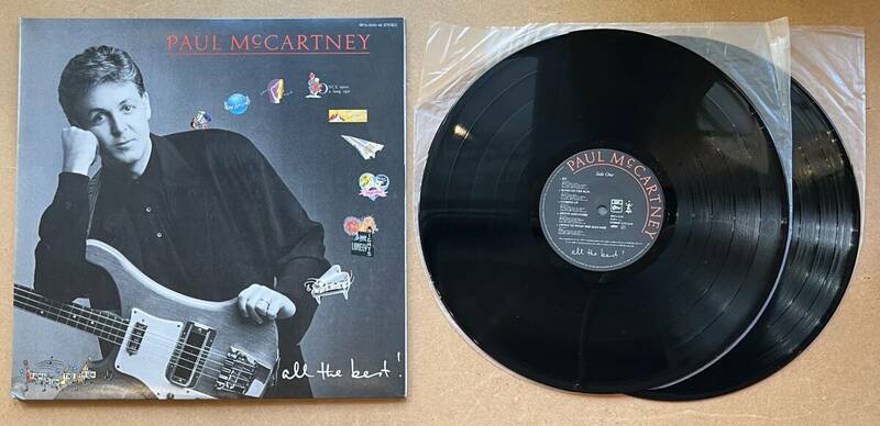 ■状態良好!国内盤/2枚組LP■ポール・マッカートニー Paul McCartney / All The Best ! (RP15-5545~46) Michael Jackson■帯なし