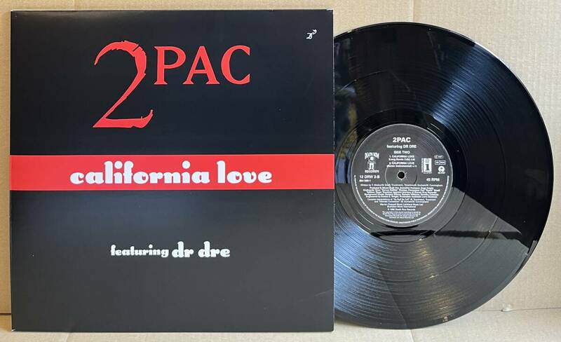 ■美盤!UK & EU/12inch■2Pac / California Love (12 DRW 3) Dr Dre/Ronnie Hudson/Zapp/90's HIPHOP