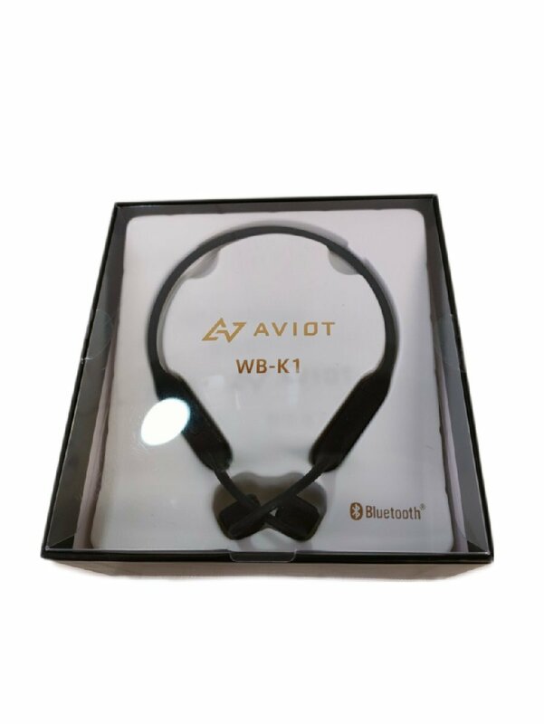 5（１）　AVIOT 骨伝導ヘッドホン アビオット Bluetooth WB-K1 ブラック　