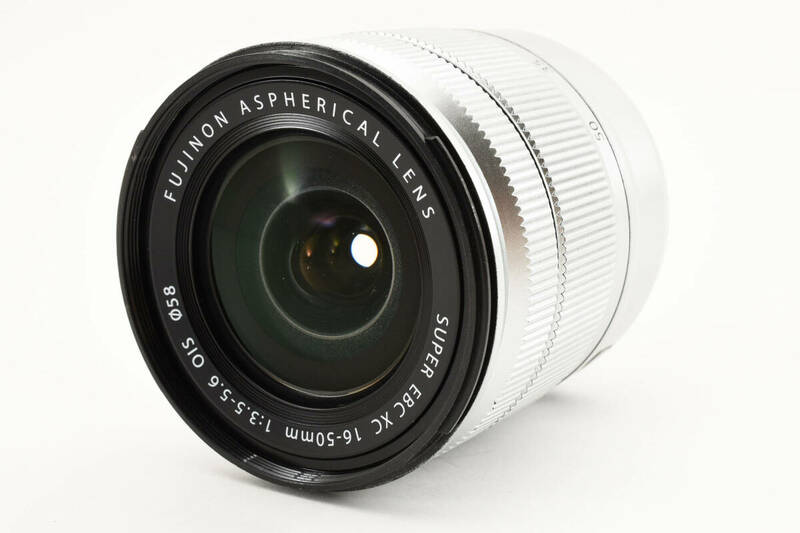 ★良品★フジフイルム FUJIFILM フジノン XC 16-50mm F3.5-5.6 OIS シルバー ★ LL1080#1630