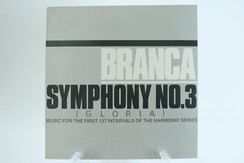 Glenn Branca 〇 Symphony No.3(Gloria) LPレコード [TWI151] Les Disques Du Crepuscule(Belgium) 〇#7263