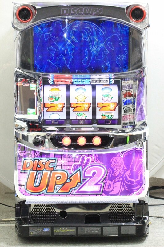 【美品】サミー ◎ [DISC UP2/ディスクアップ2] 6号機 スロット実機/パチスロ【引き取り可】 ◎ #7510