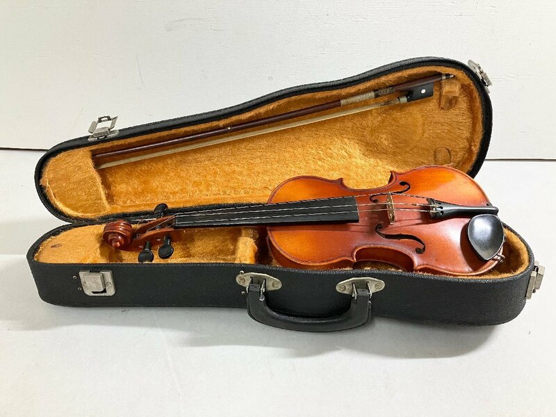 ★SUZUKI スズキ violin バイオリン ヴァイオリン 280 1/8 anno1978 弦楽器 ハードケース付き ジャンク品 1.2kg★