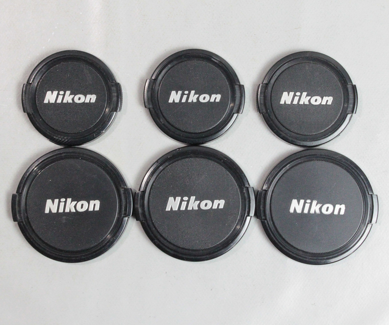0328153 【良品 ニコン】Nikon 52mm レンズキャップ ×3枚＆ 62mm レンズキャップ×3枚 まとめて6枚 送料最安140円～