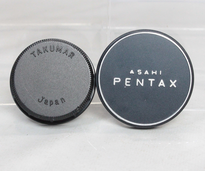 040414 【良品 ペンタックス】 PENTAX TAKUMAR M42 レンズリアキャップ＆ 内径51mm(フィルター径 49mm)メタルキャップ 
