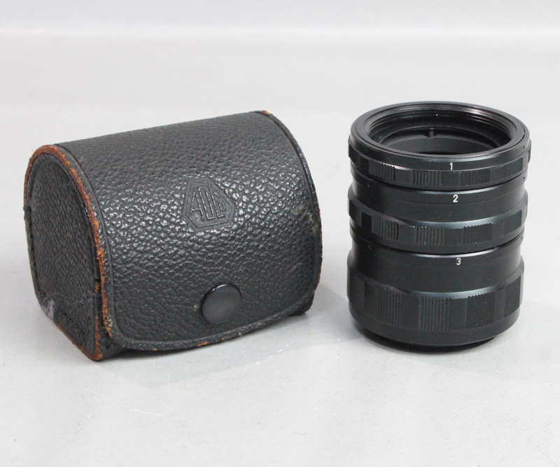 0404196 【美品 ペンタックス】 PENTAX M42 AUTO EXTENSION TUBE SET