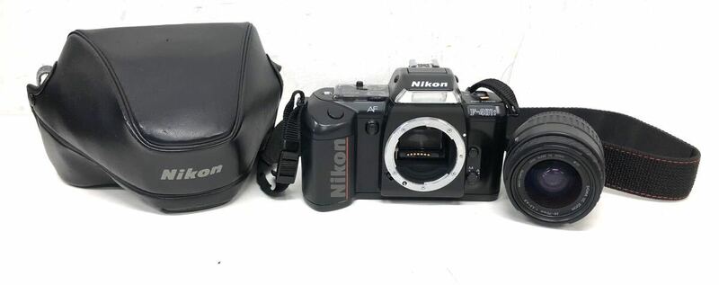★ Nikon ニコン F-401S 一眼レフ フィルムカメラ ボディ SIGMA UC ZOOM 28-70mm 1:3.5-4.5 カメラレンズ ケース付き 現状品 T205-2