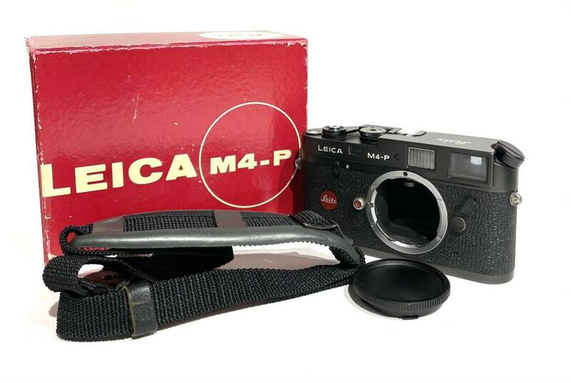 bk-913 Leica Leitz M4-P CANADA レンジファインダー ブラッククローム カメラ ボディ(O192-1)
