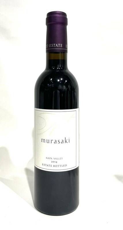 bk-850 未開栓 murasaki 2014 紫 ナパバレー アメリカ 赤ワイン KENZO ESTATE ケンゾーエステート 375ml 15.2％ ハーフボトル(N405-24)