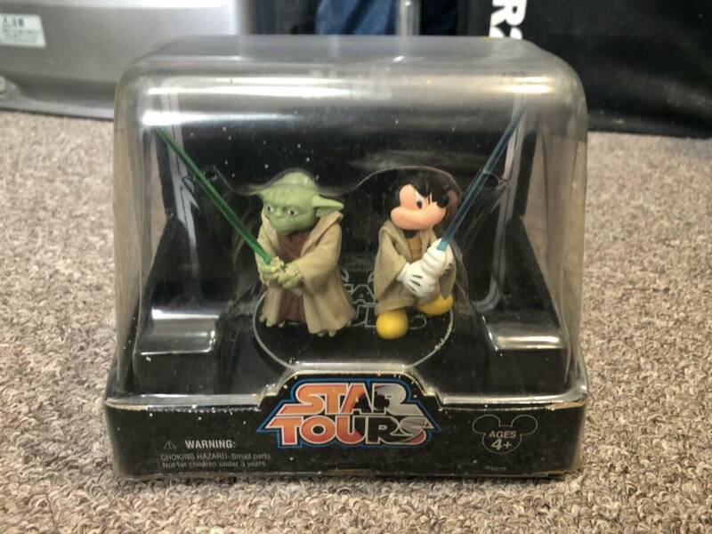 YODA ヨーダ JEDI Mickey ジェダイ ミッキー disney ディズニースターウォーズ STAR WARS Star Tours スターツアーズ フィギュア