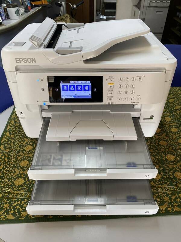 ★美品■EPSON エプソン ビジネスプリンター■PX-M5081F■FAX複合機■インクジェット■2020年製★