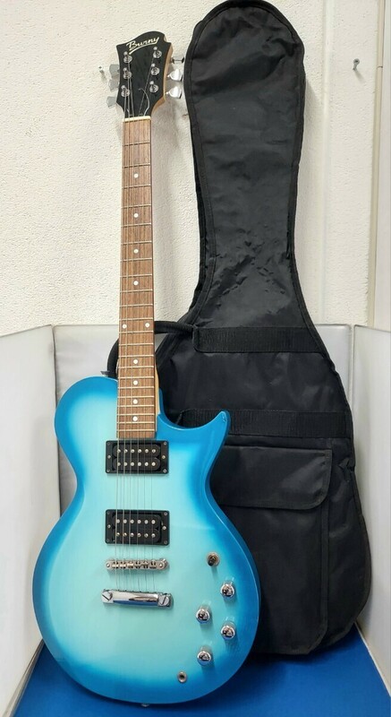 ★動作確認済★Burny/バーニー★レスポール エレキギター★ブルーサンバースト★★2Vol.2Tone 2ハム G GOTOH ペグ★弦楽器★