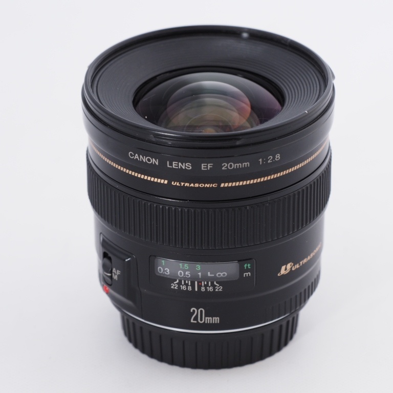 Canon キヤノン 単焦点レンズ EF 20mm F2.8 USM フルサイズ対応 #9666